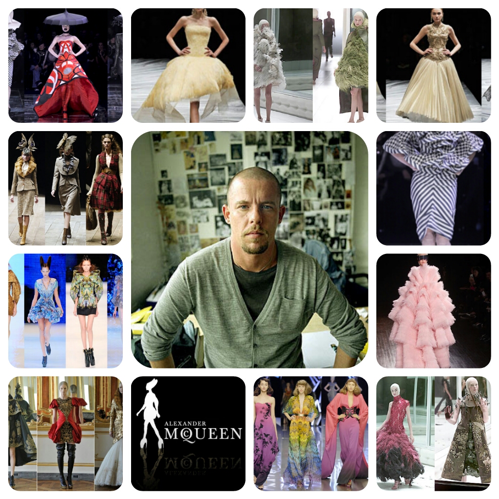 Fashion designer Alexander McQueen attending the Tate Modern Gallery which  was officially opened by The Queen. The multi-million pound gallery is the  largest modern art exhibition site in the world and was